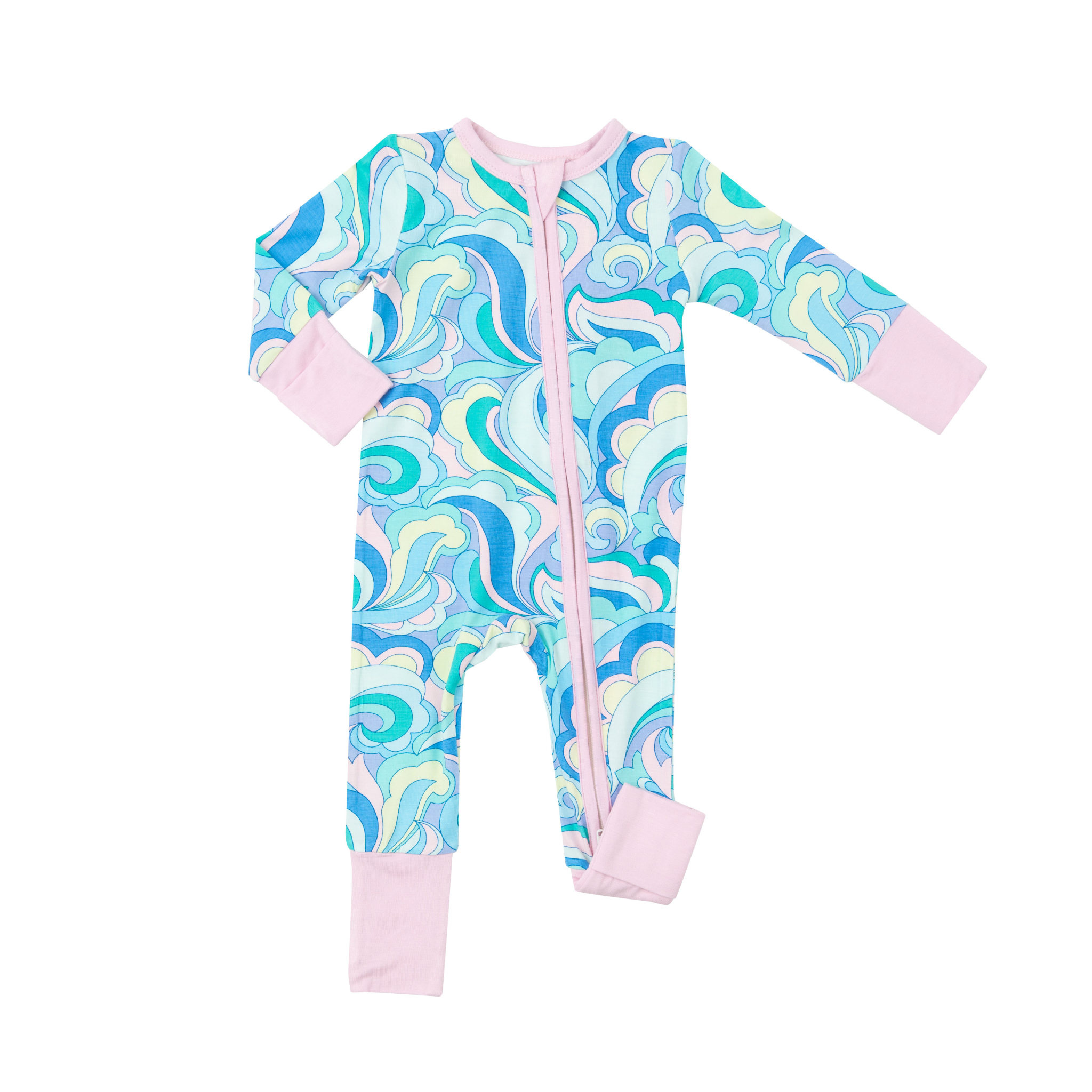 Angel Dear Baby & Toddler Girl 2 way Zipper Playsuit