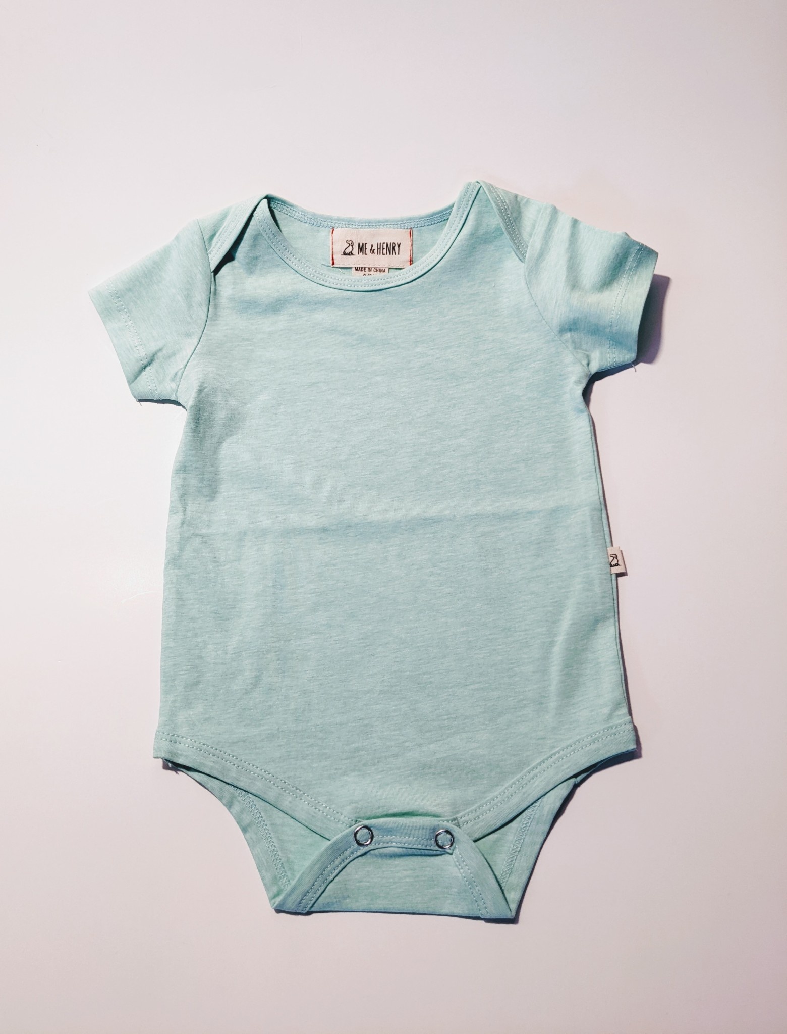 Me & Henry Baby/Toddler Solid Onesie/T-Shirt