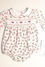 Magnolia Baby Classic Smocked Collared L/S Bubble