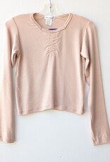 Area Code 407 Tween & Junior Knit, Square Neck L/S Top