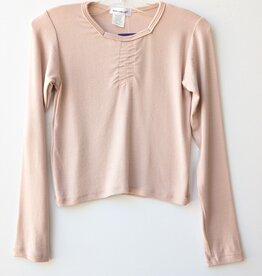 Area Code 407 Tween & Junior Knit, Square Neck L/S Top