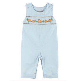 Lil Cactus Smocked Pumpkin Overalls
