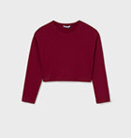 Mayoral Junior Girl L/S Solid Knit Top