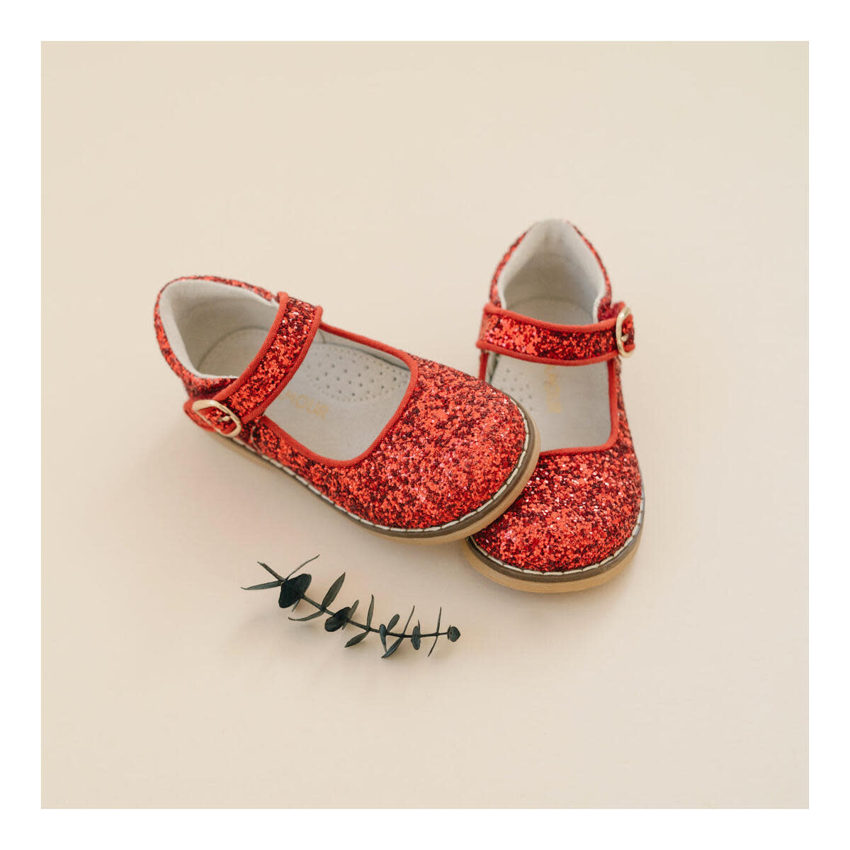 L'amour Natasha Glitter Mary Jane