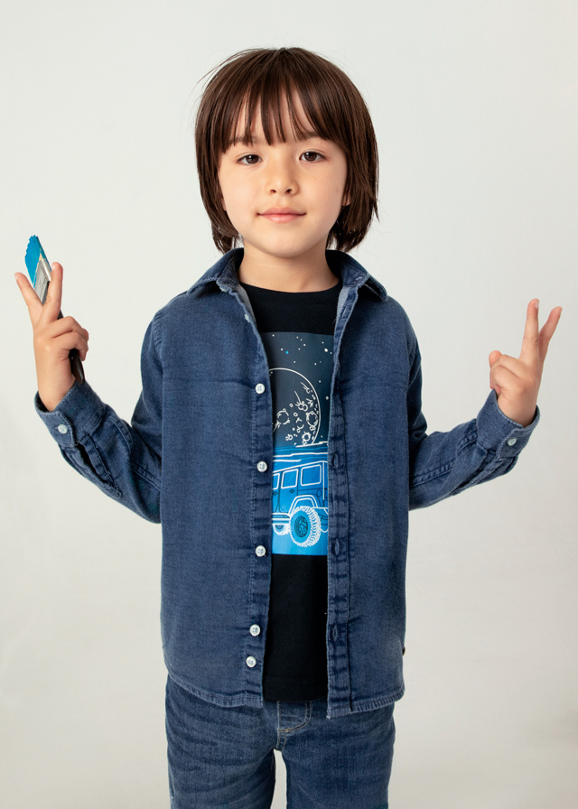 Mayoral Boy L/S Denim Shirt