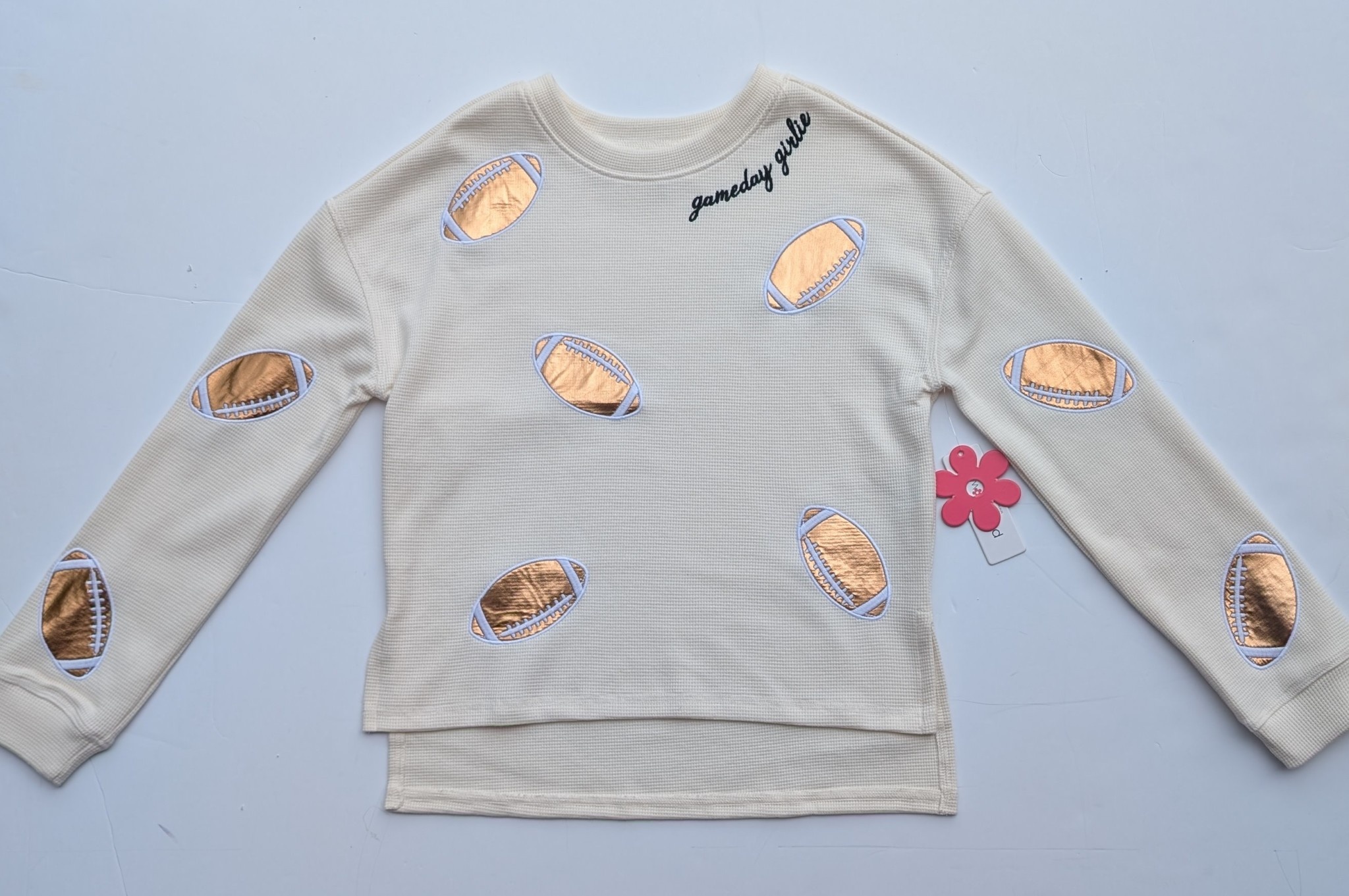 Paper Flower Junior Game Day L/S  Top