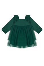 Isobella & Chloe Baby & Toddler Girl Mistletoe Dress