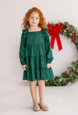 Isobella & Chloe Girl Mistletoe Dress