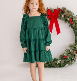 Isobella & Chloe Girl Mistletoe Dress