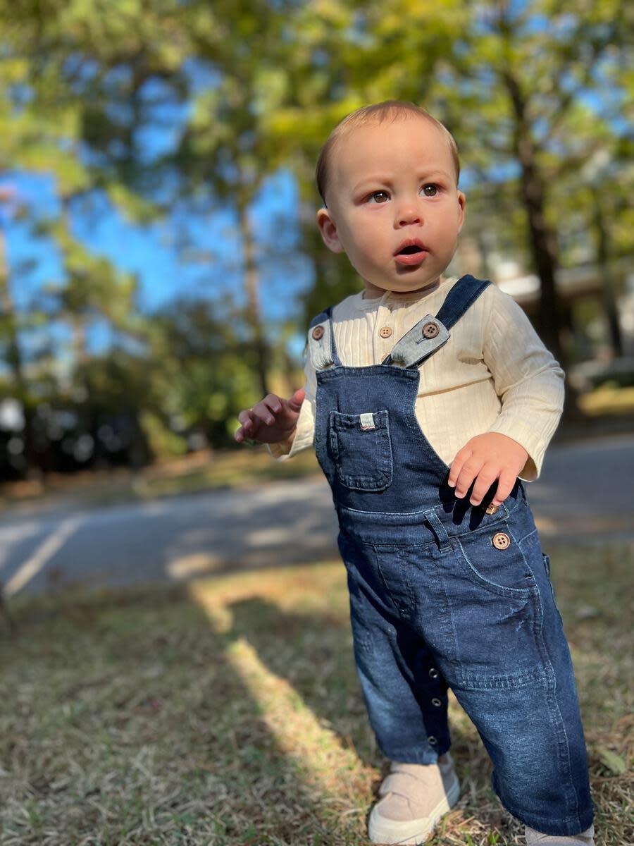 Me & Henry Baby & Toddler Denim Overalls