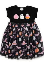 Sweet Wink Halloween Boo Dress