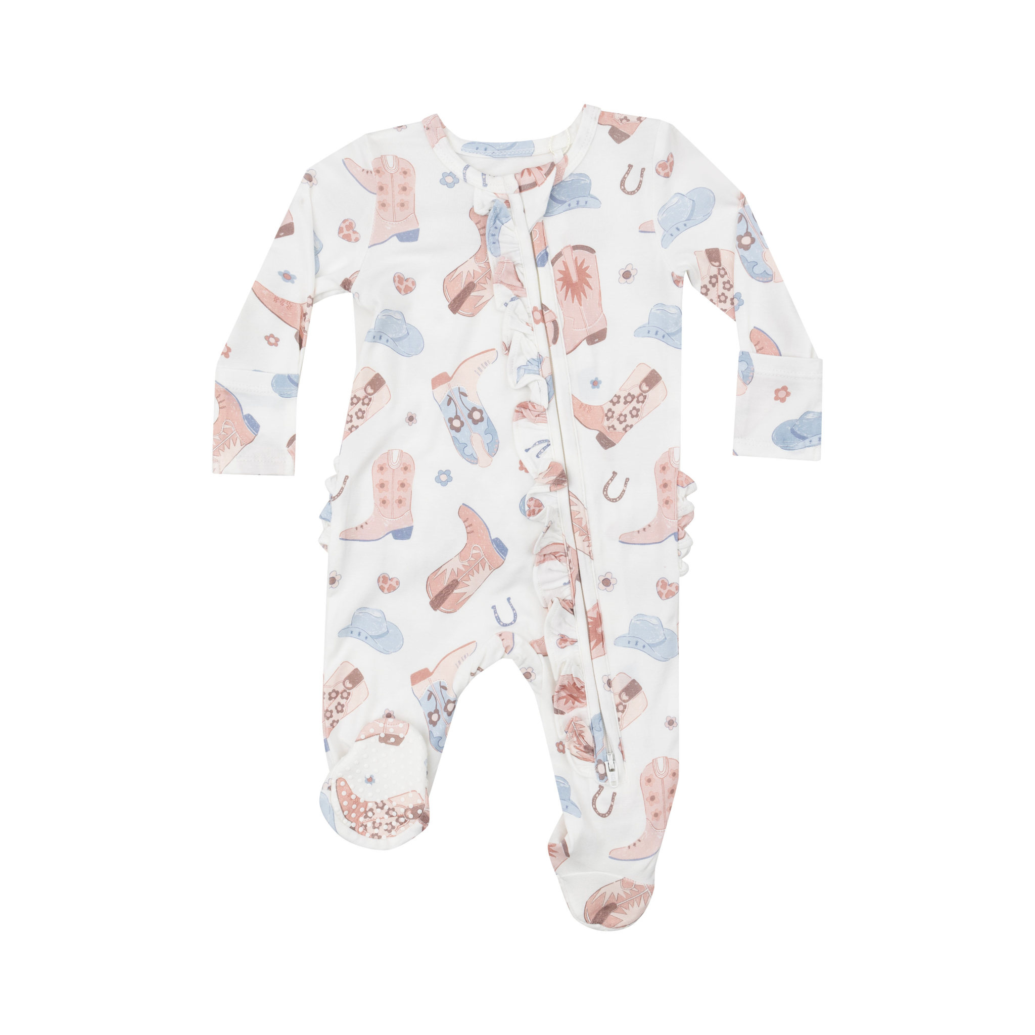 Angel Dear Baby & Toddler Girl Zipper Footie