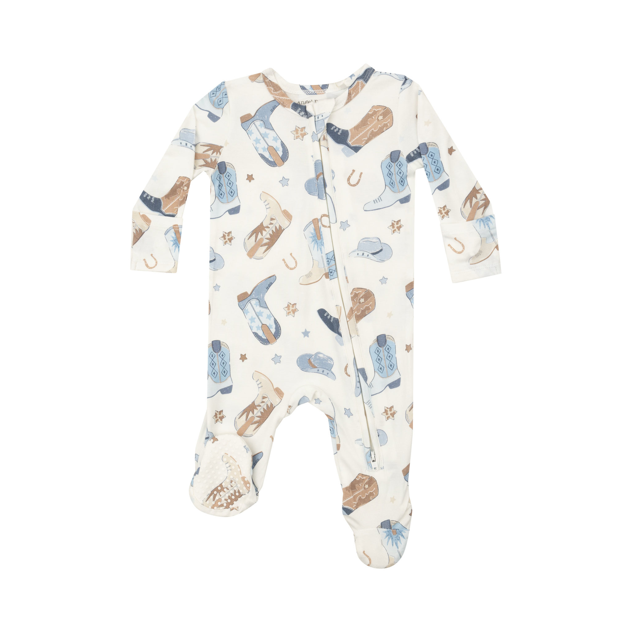 Angel Dear Baby Boy 2-way Zipper Footie Pj