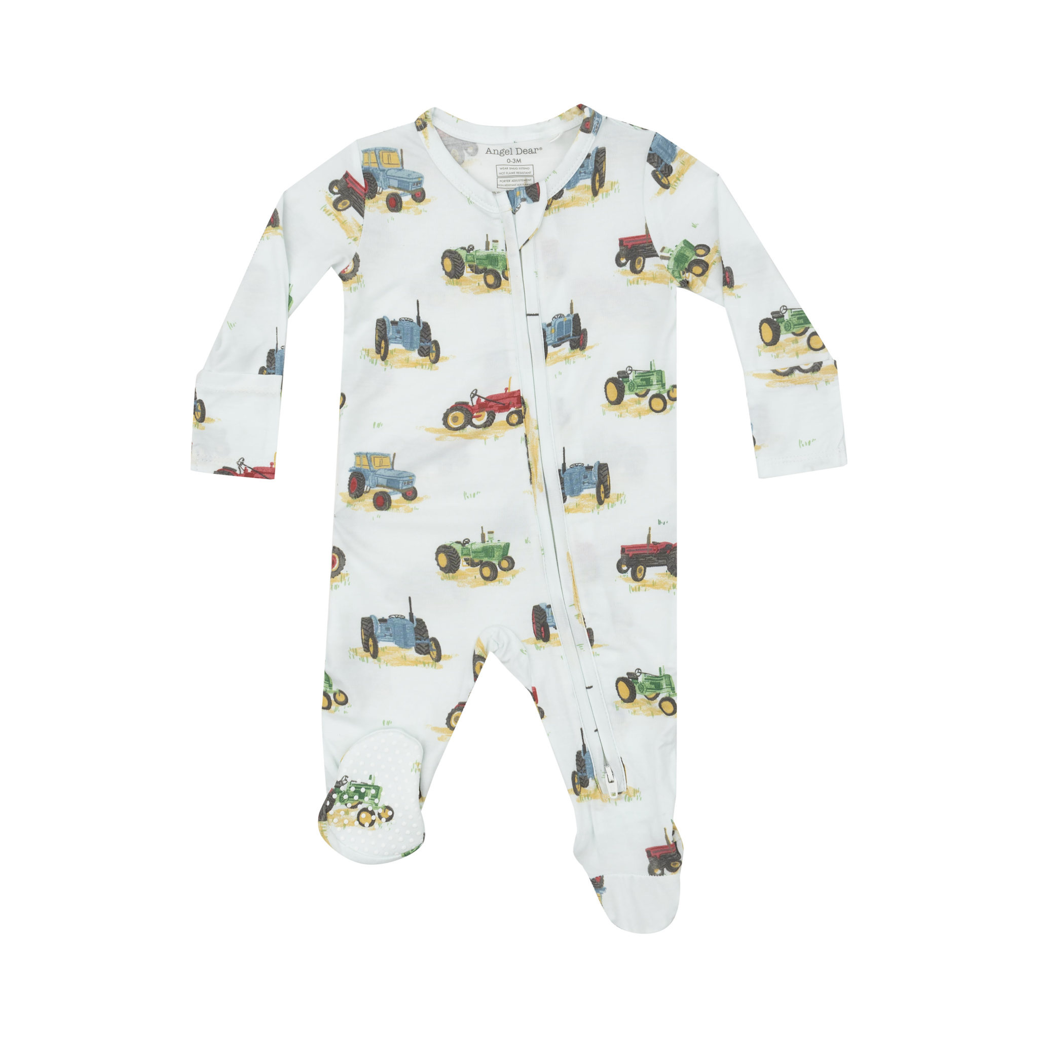 Angel Dear Baby Boy 2-way Zipper Footie Pj