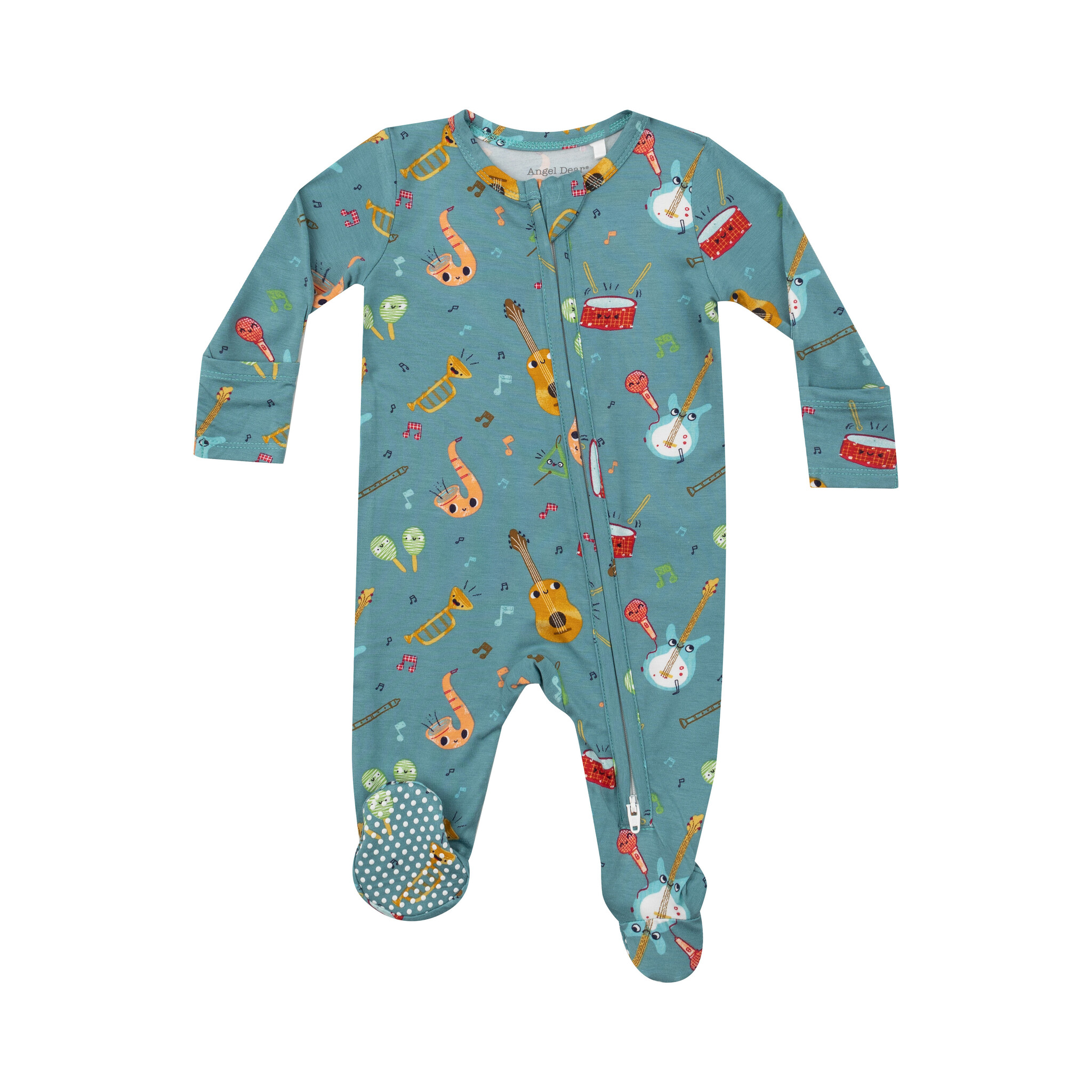 Angel Dear Baby Boy 2-way Zipper Footie Pj