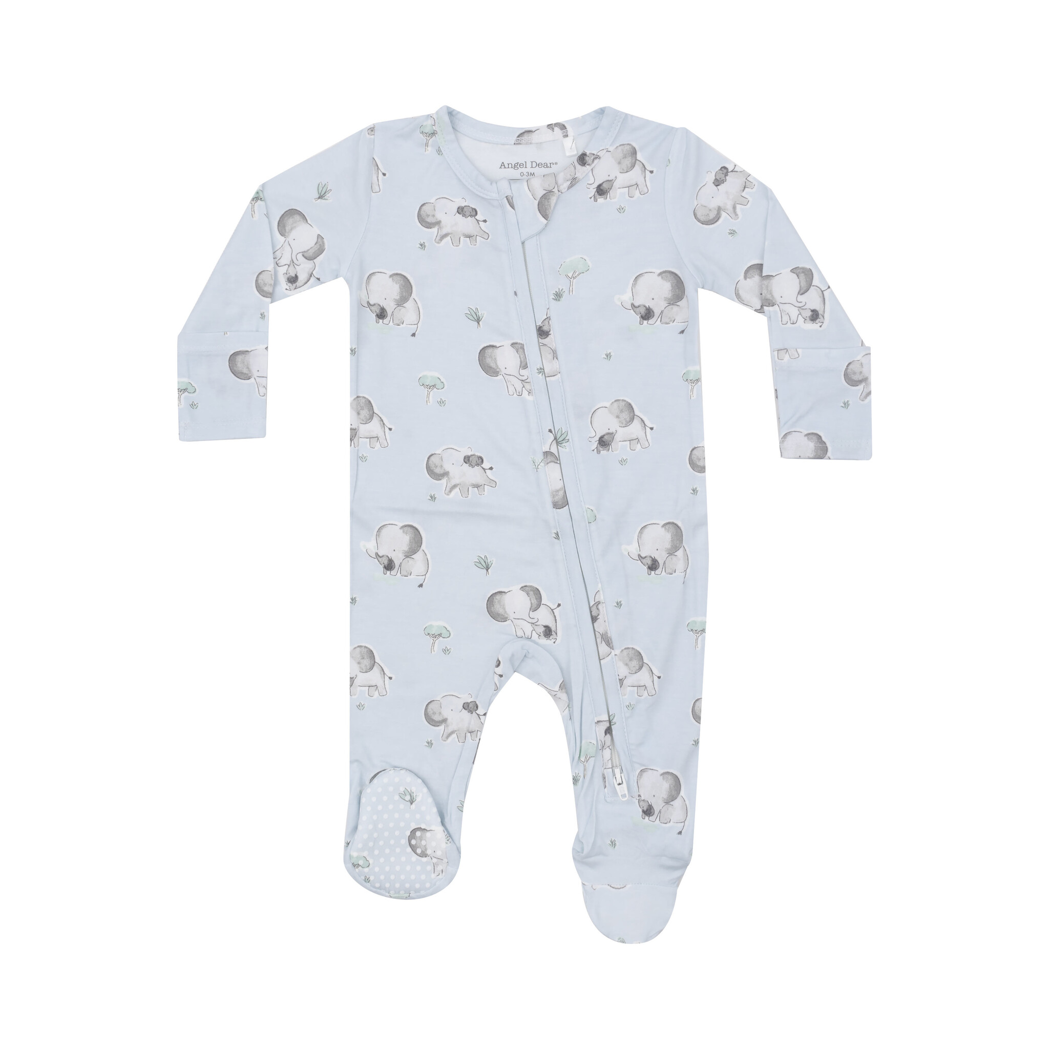 Angel Dear Baby Boy 2-way Zipper Footie Pj