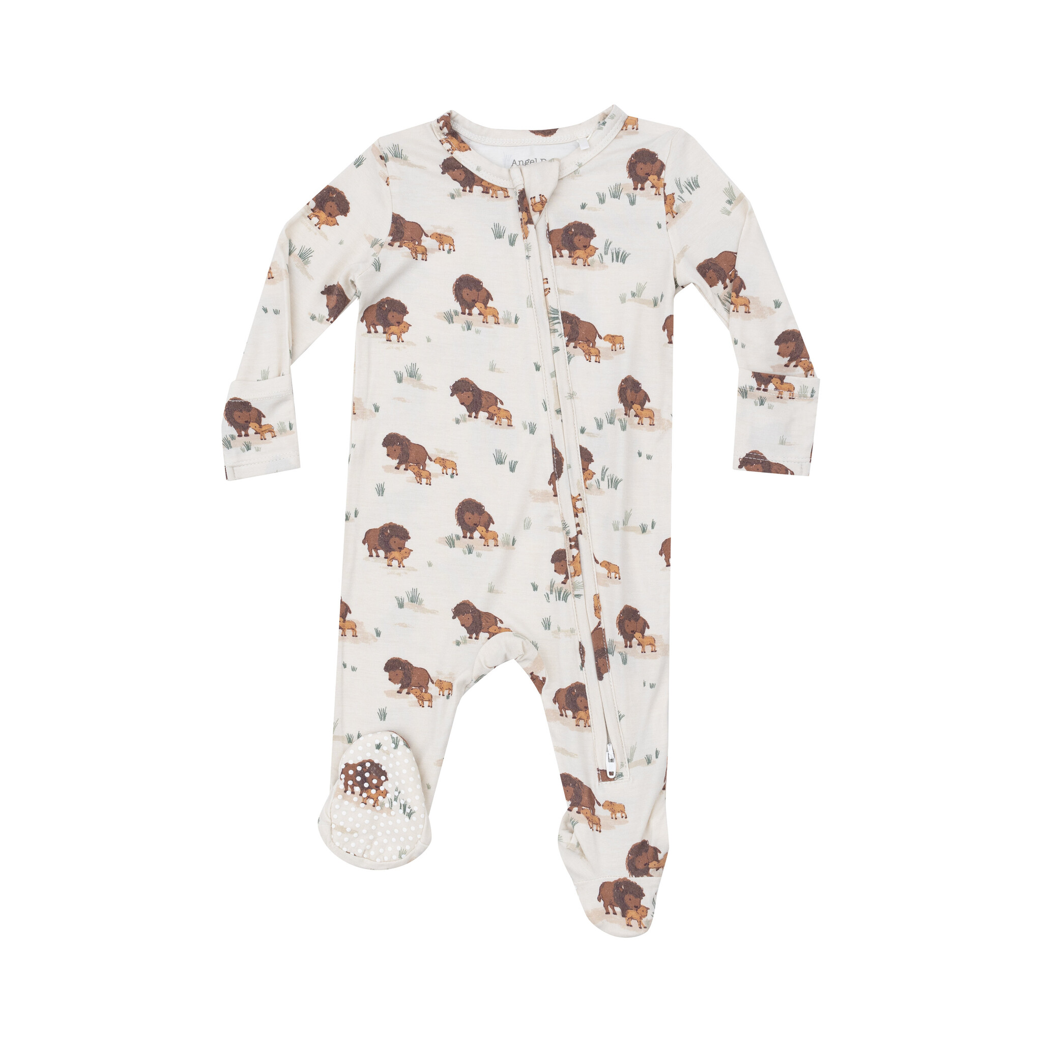 Angel Dear Baby Boy 2-way Zipper Footie Pj