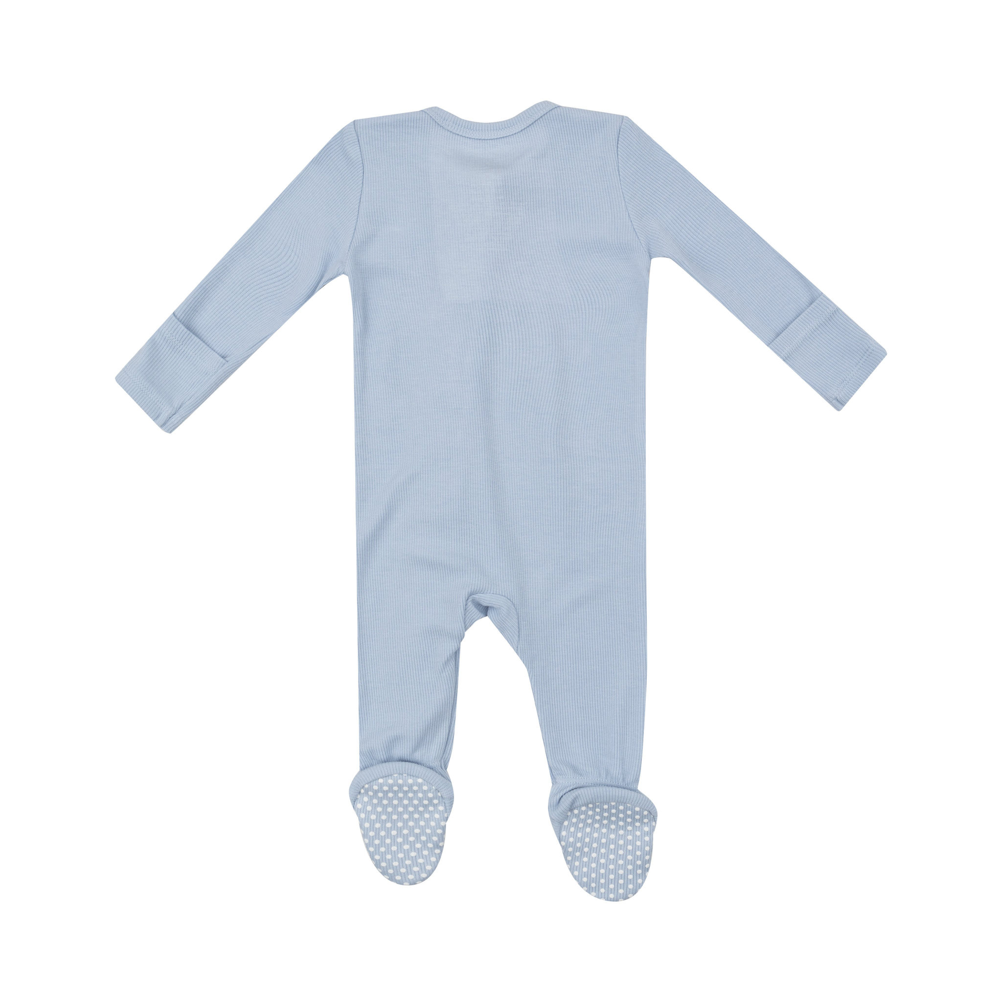 Angel Dear Solids Basic Zipper Footie Pj