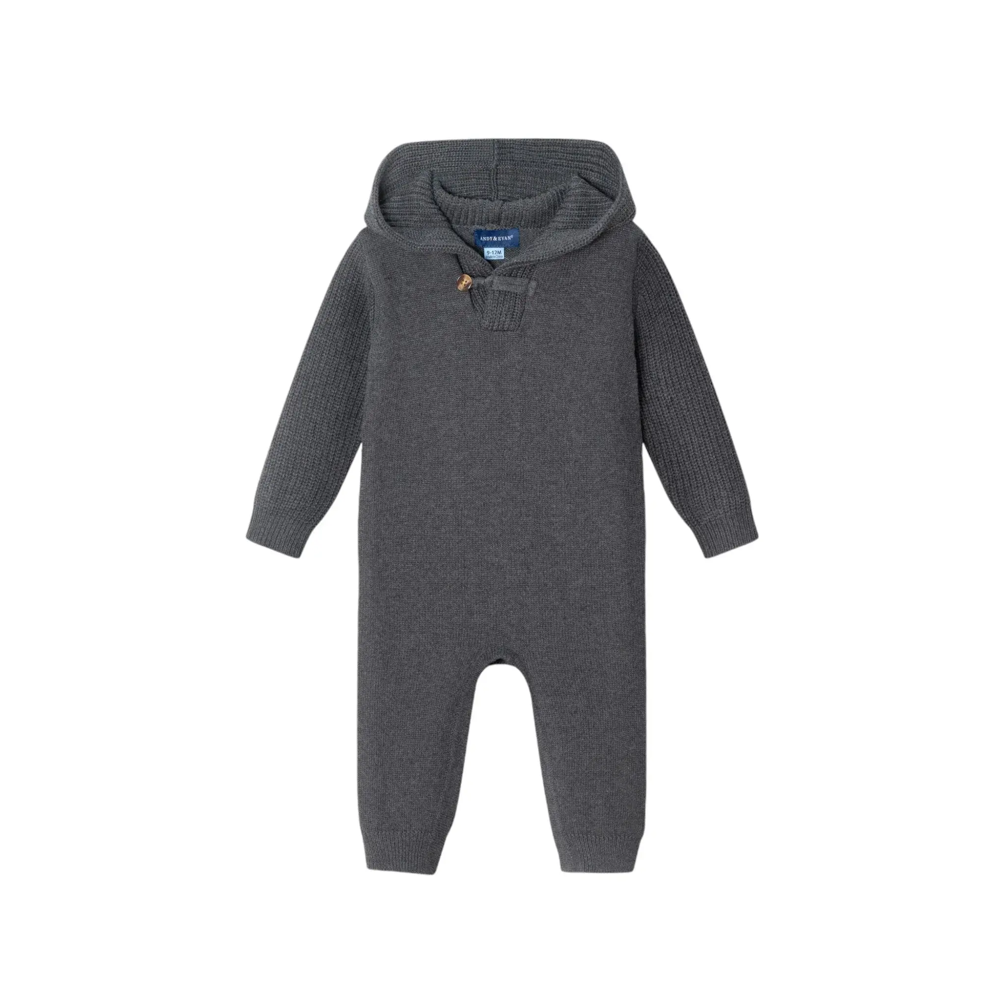 Andy & Evan Boy's Hooded Romper