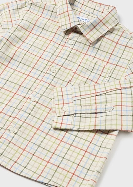 Mayoral Baby & Toddler Boy L/S Checked Shirt