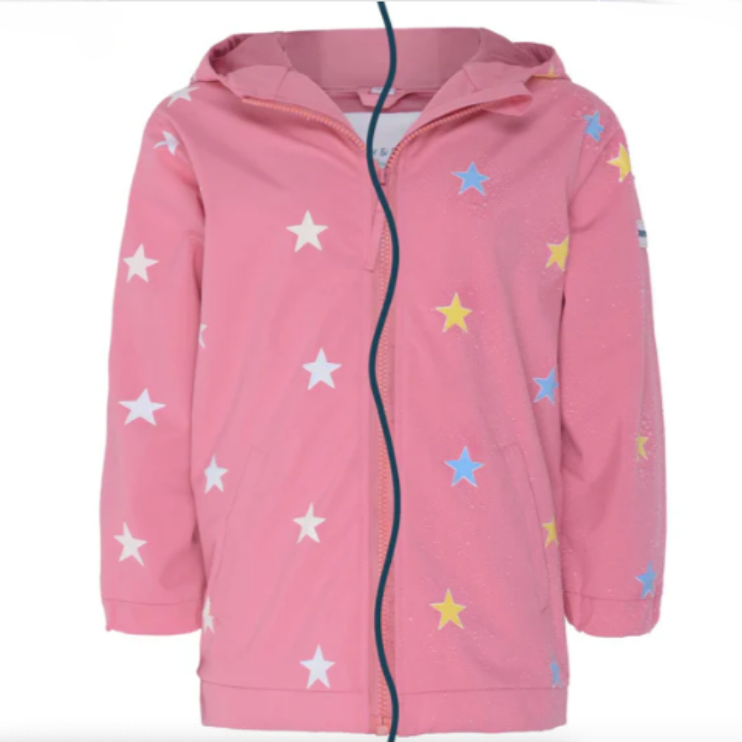 Holly and Beau Color Changing Raincoats