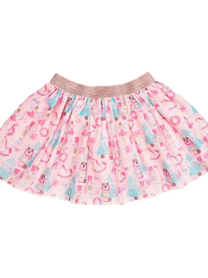 Sweet Wink Holiday Themed Tulle Skirt