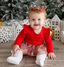 Sweet Wink Baby & Toddler Christmas L/S Tutu Bodysuit