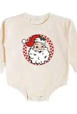 Sweet Wink Retro Christmas Baby L/S Onesie