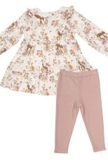 Angel Dear Girl Dress & Legging Set