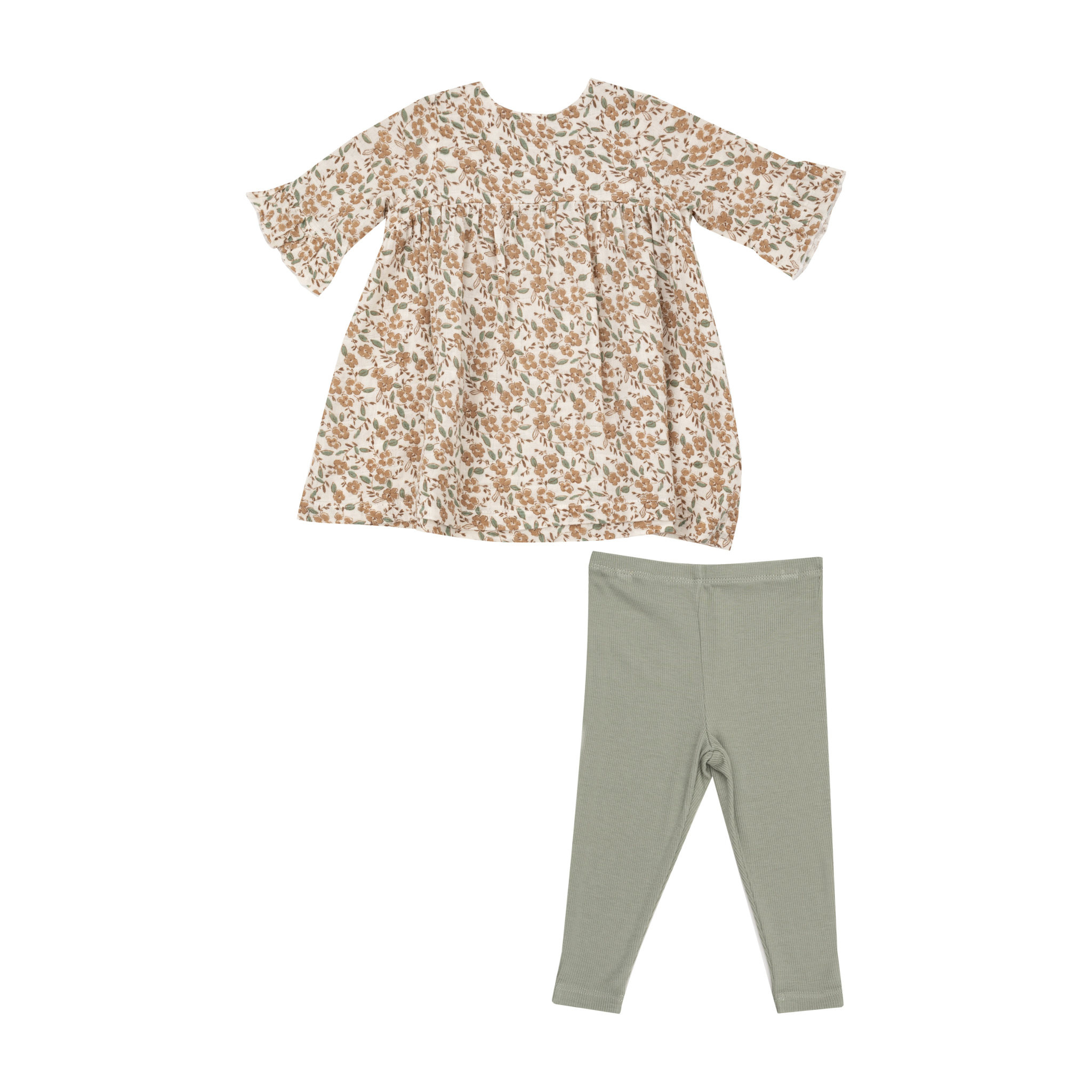 Angel Dear Girl Dress & Legging Set