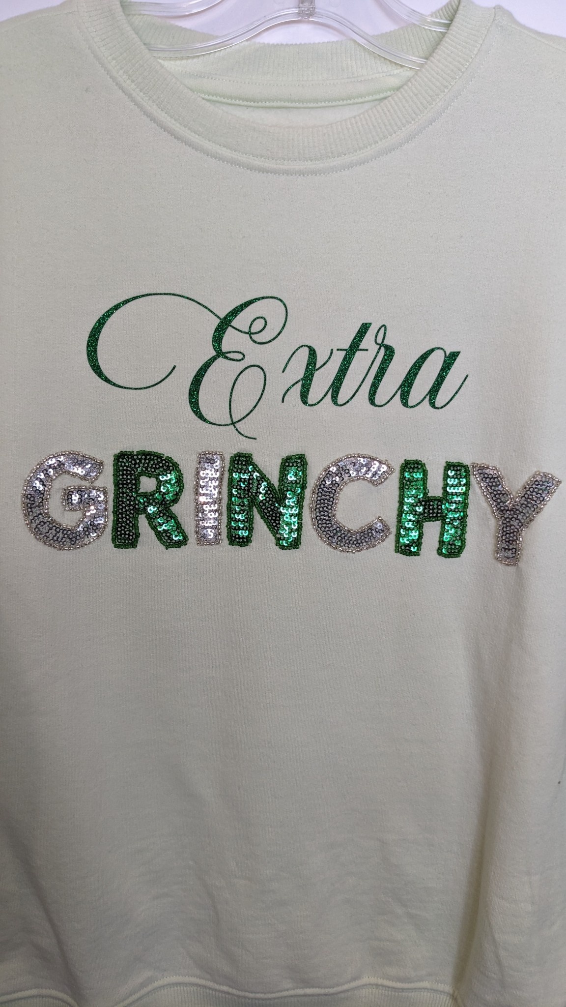 Paper Flower Junior Christmas Sweatshirt