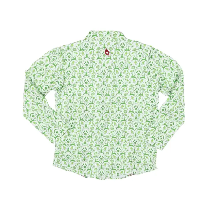 Blue Quail Clothing Co Boy Christmas Otomi L/S Shirt