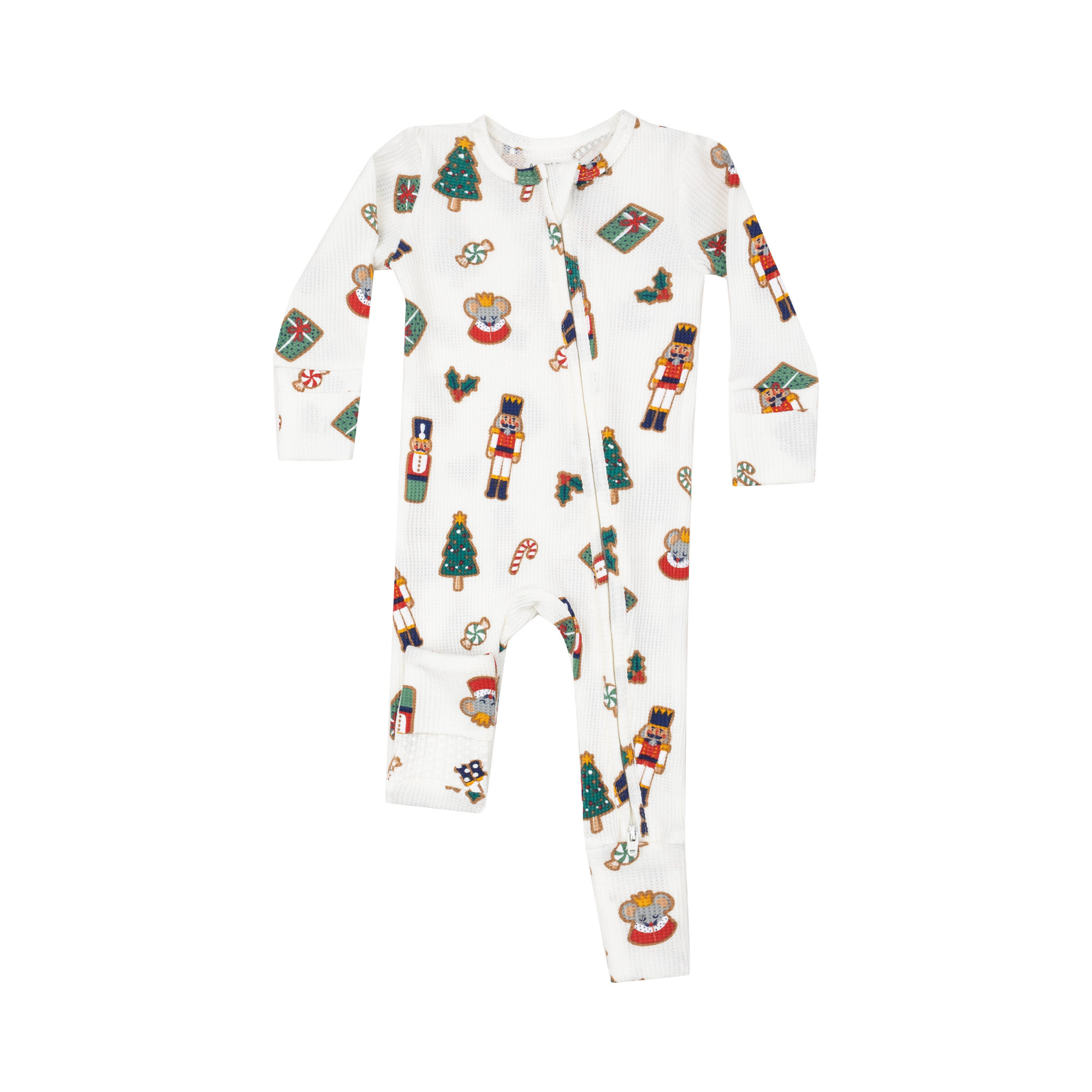 Angel Dear Christmas Nutcracker 2-Way Zipper Footie