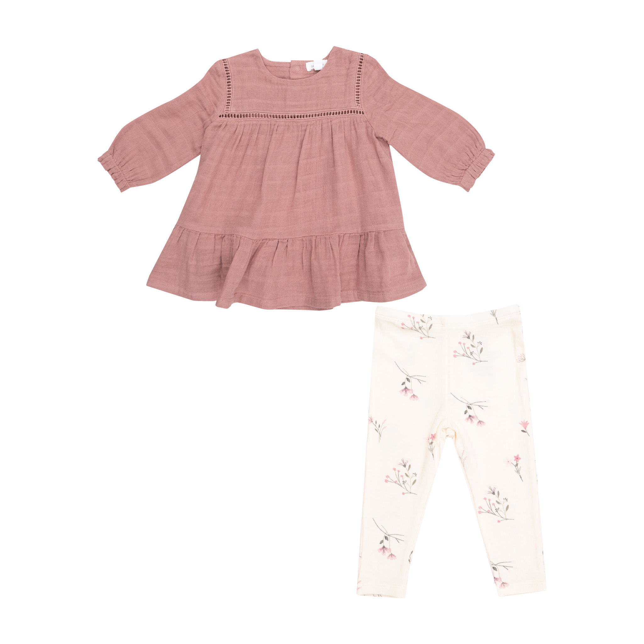 Angel Dear Girl Dress & Legging Set