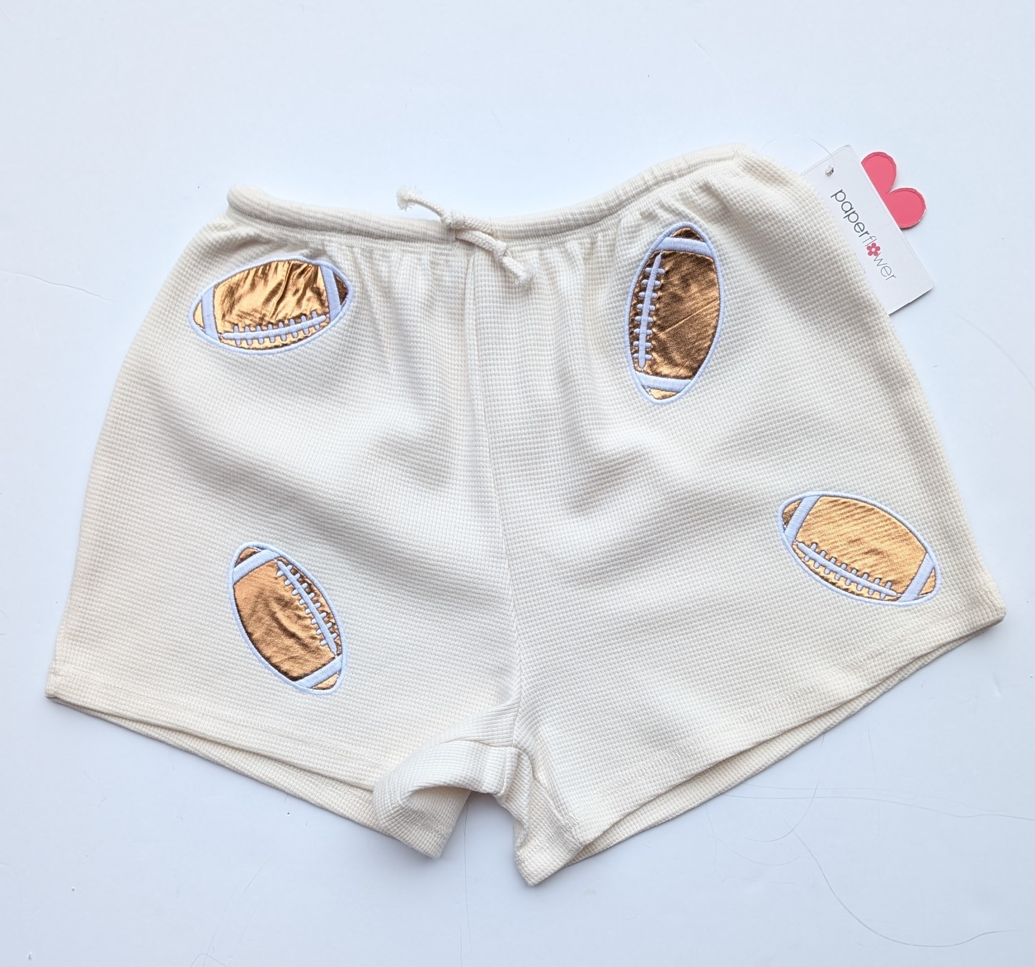 Paper Flower Junior Game Day Shorts