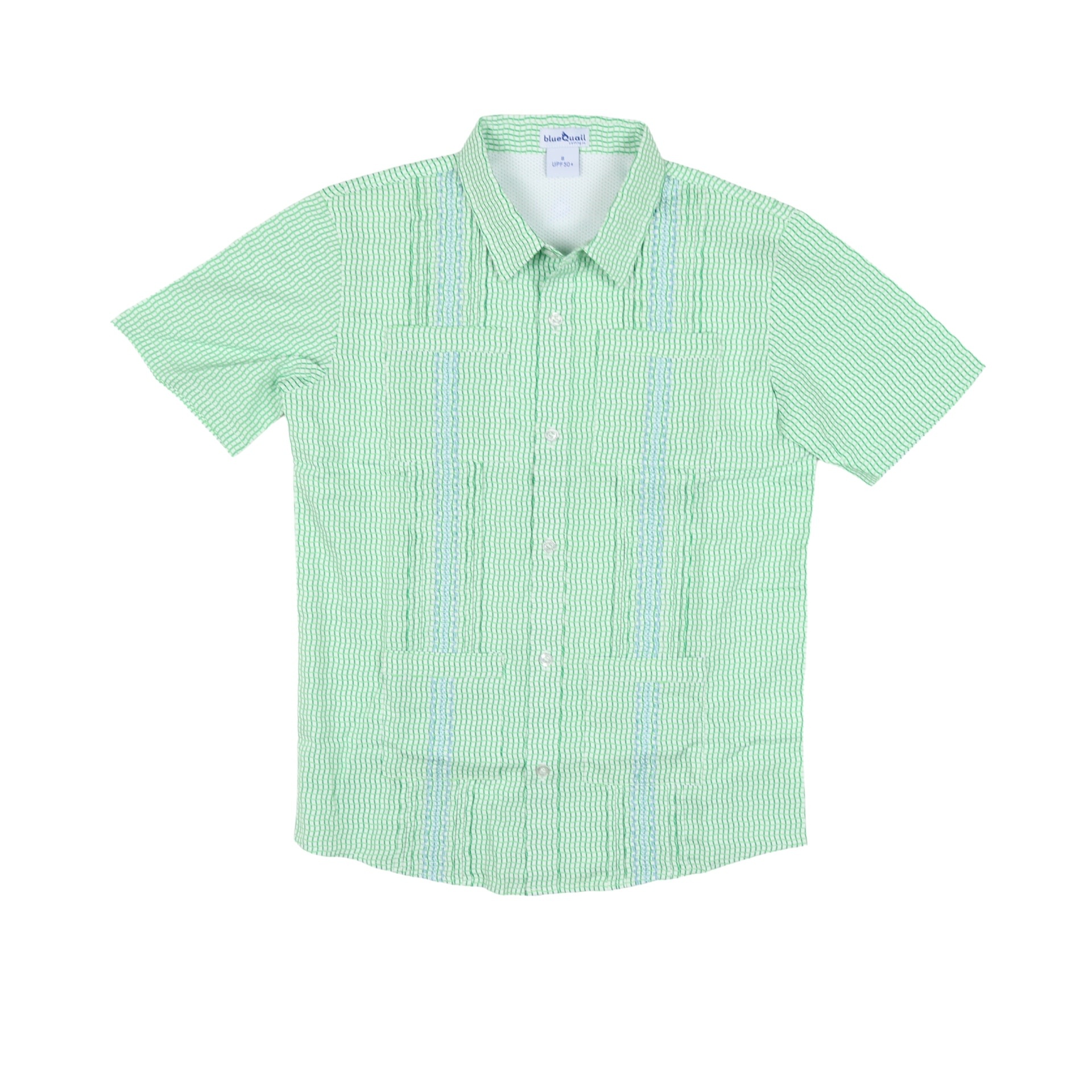 Blue Quail Clothing Co Boy S/S Guayabera
