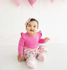 Sweet Wink Long Sleeve Tutu Bodysuit