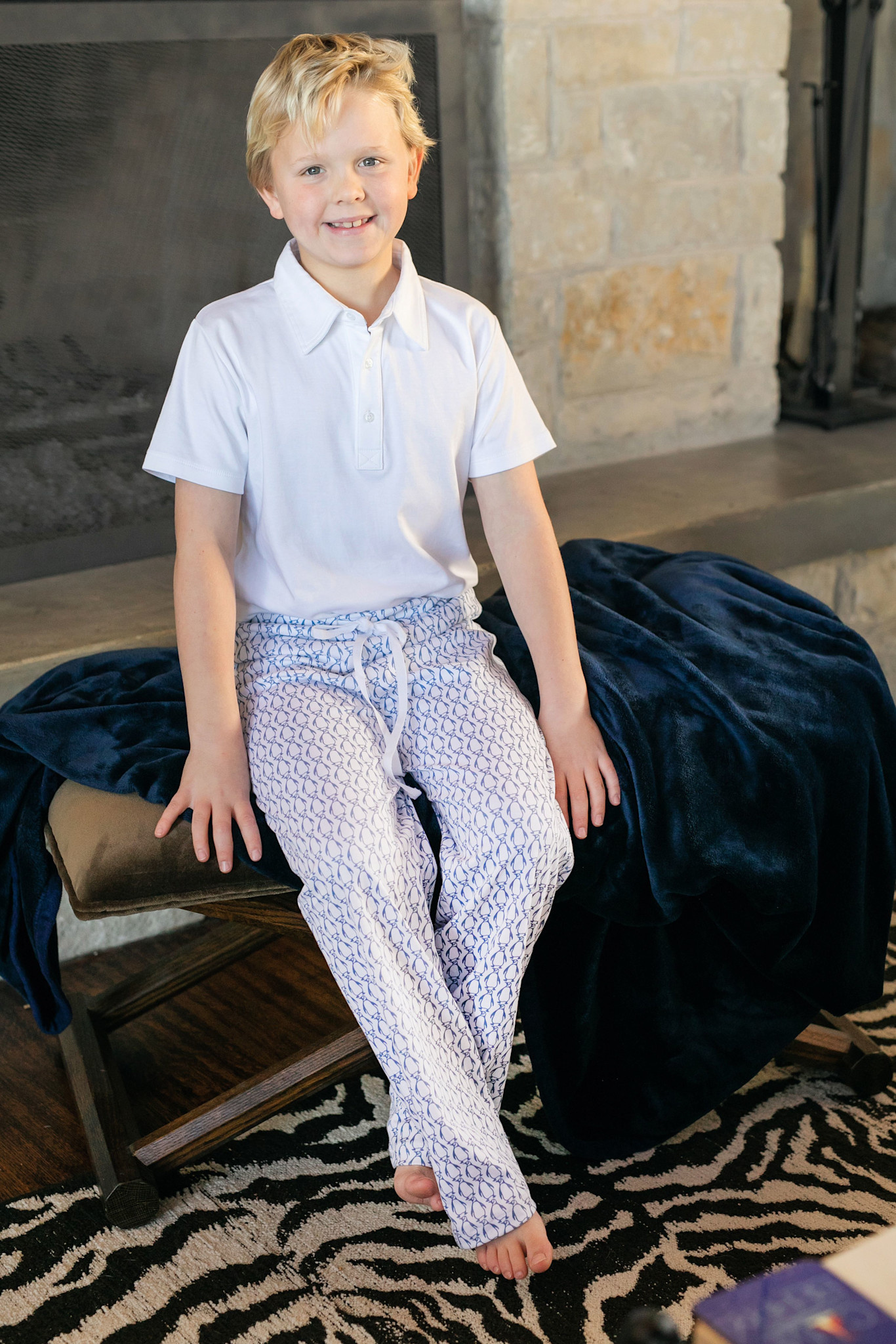 Lila+Hayes Boys & Mens Christmas Hangout Drawstring Pant