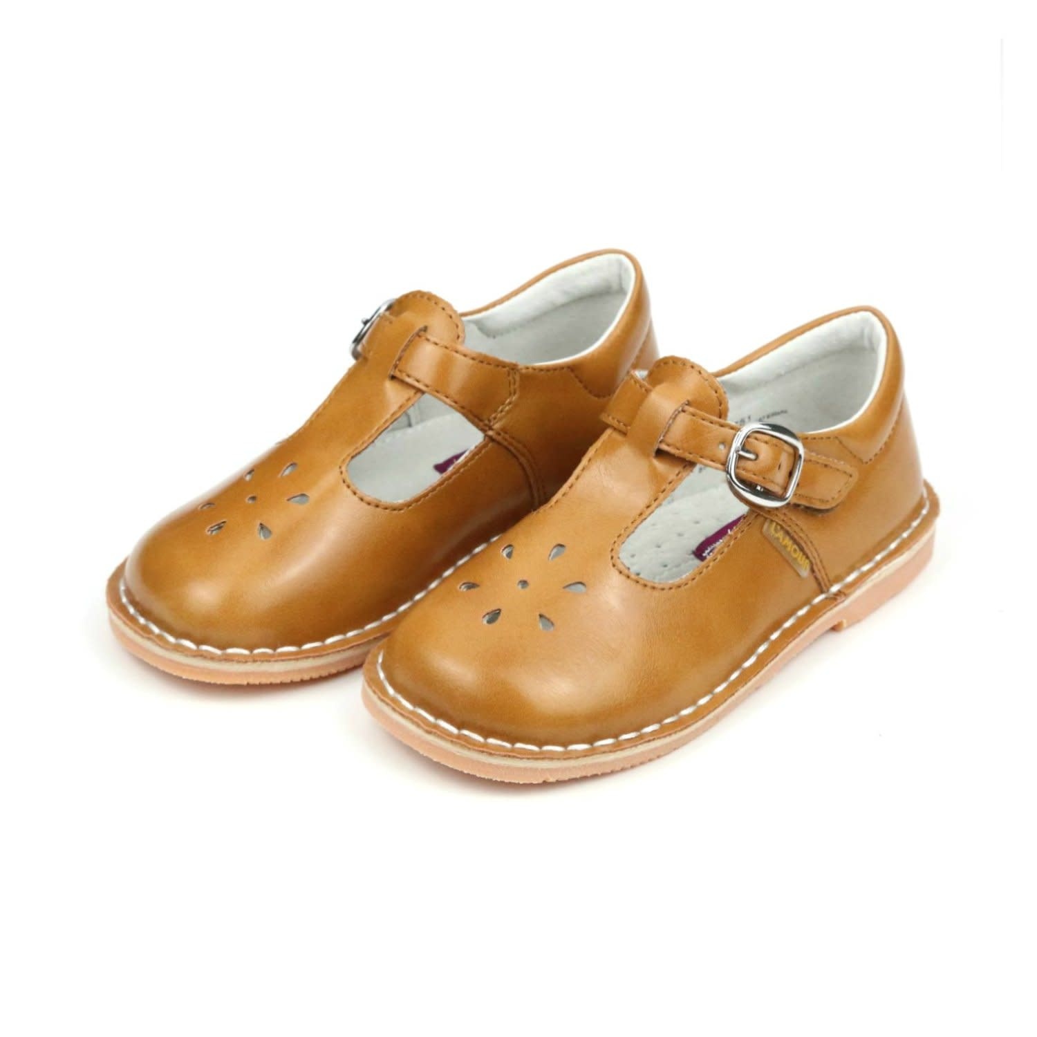 L'amour Girl Leather Mary Janes Shoe