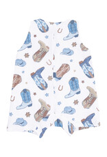 Angel Dear Baby & Toddler Boy Sleeveless Muslin Romper