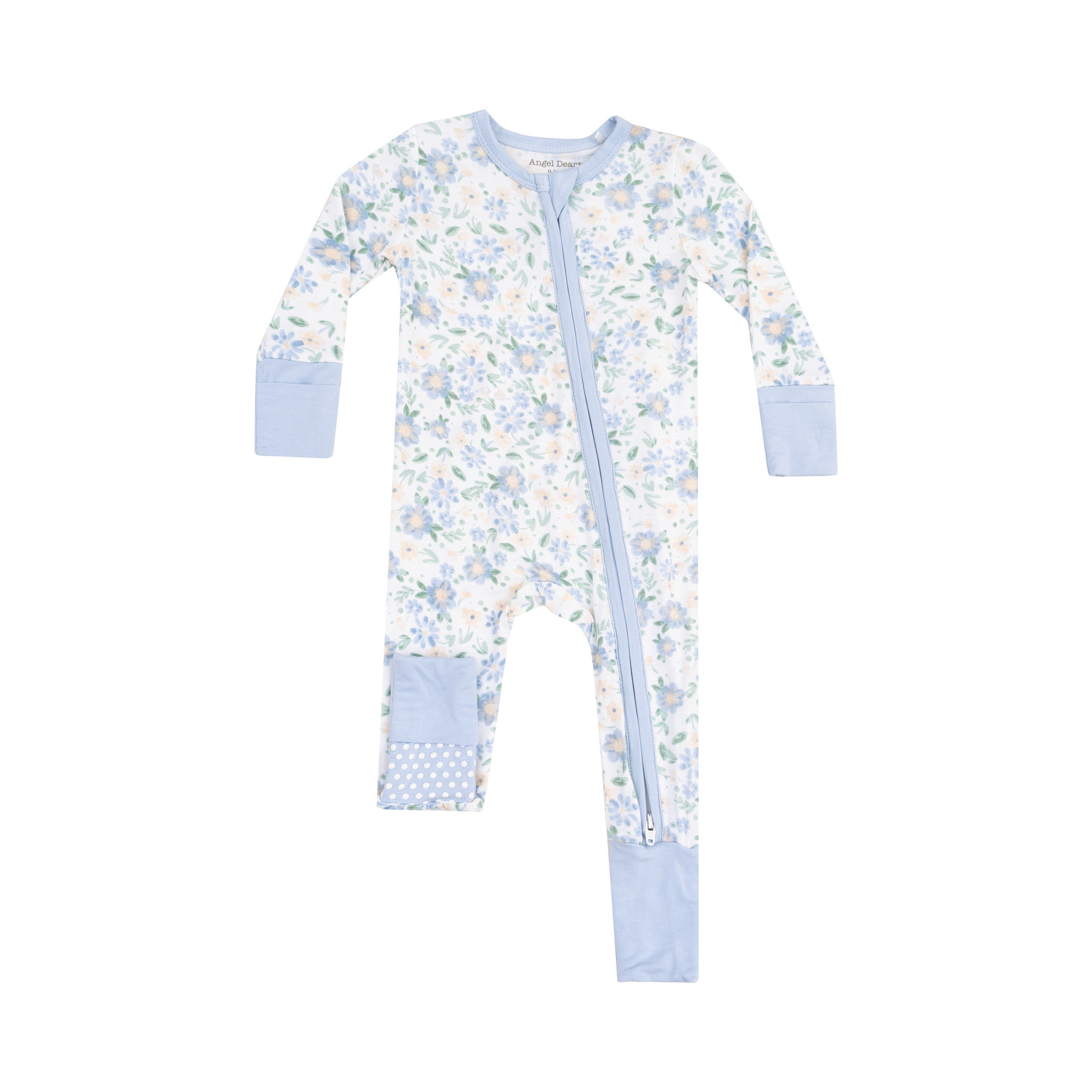 Angel Dear Baby & Toddler Girl 2 way Zipper Playsuit