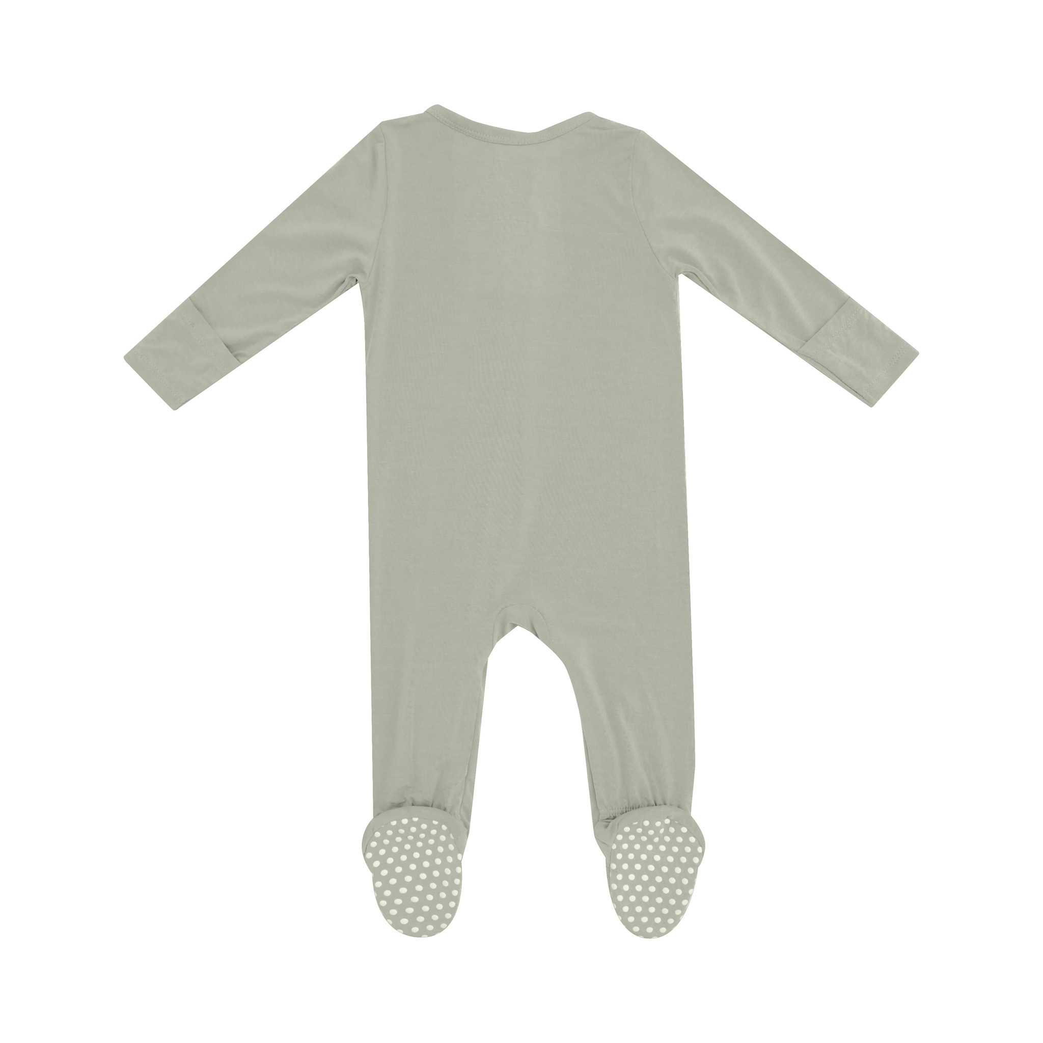 Angel Dear Basics Bamboo 2-Way Zipper Footie