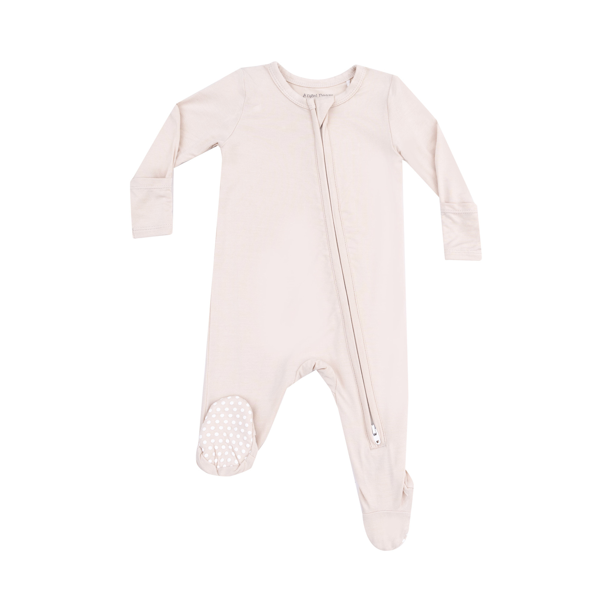 Angel Dear Basics Bamboo 2-Way Zipper Footie
