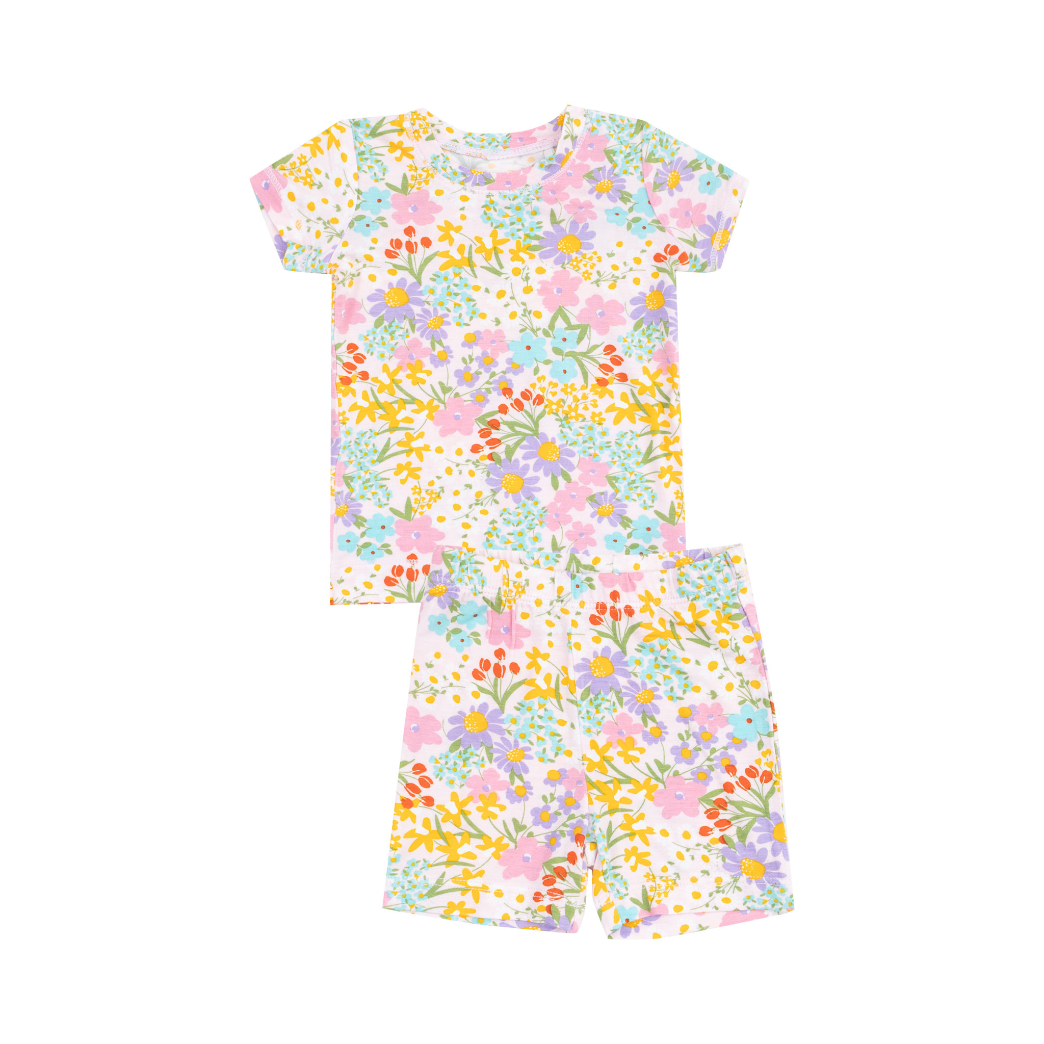 Angel Dear Bamboo  Girl S/S  Short Loungewear Set