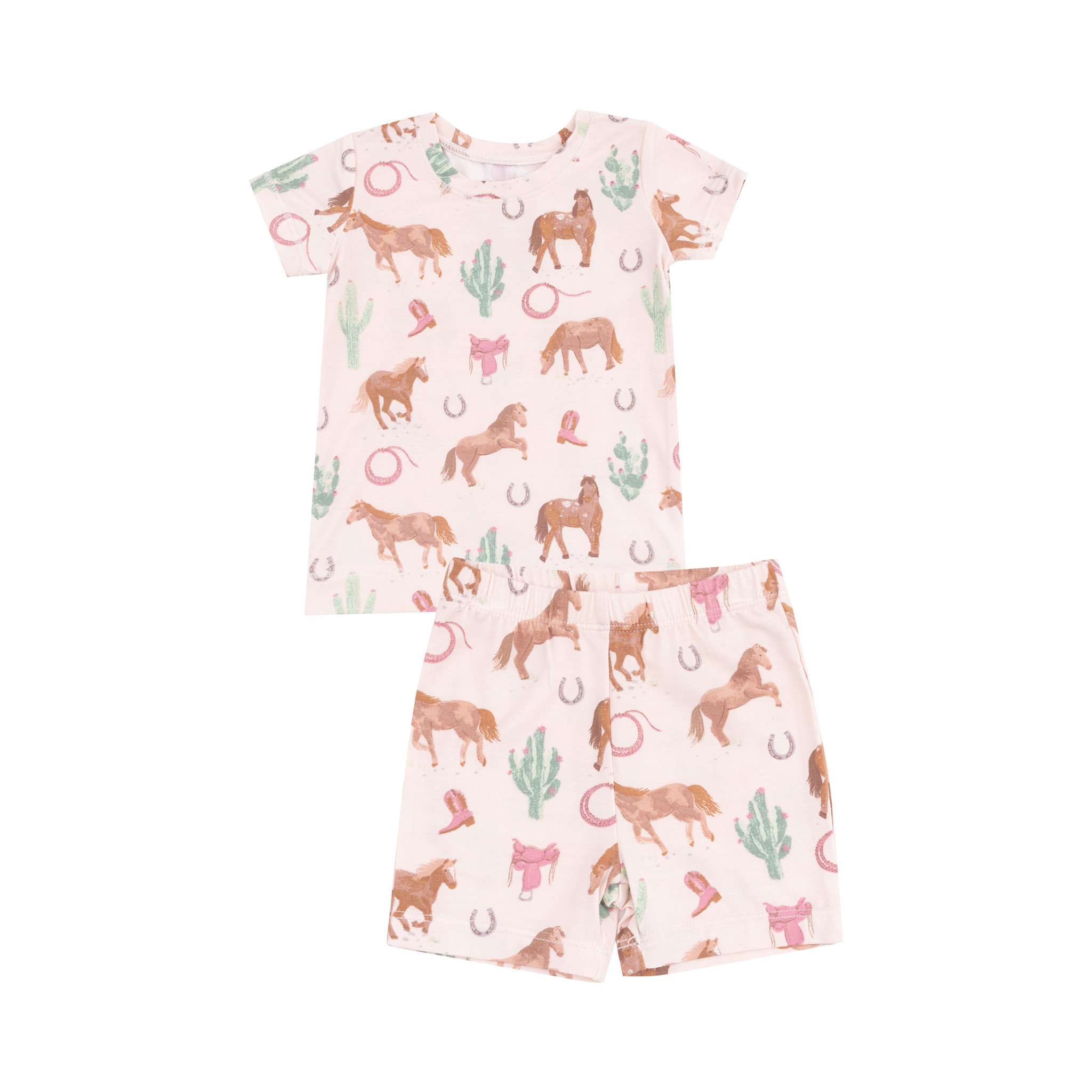 Angel Dear Bamboo  Girl S/S  Short Loungewear Set