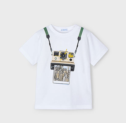 Mayoral Boy's Graphic Tee Short Sleeve