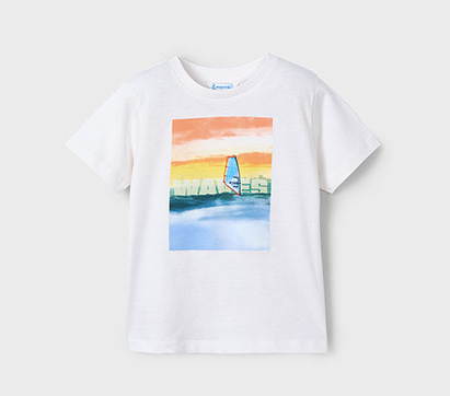 Mayoral Boy's Graphic Tee Short Sleeve