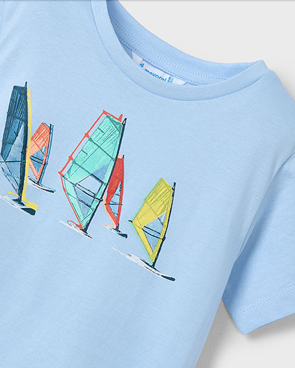 Mayoral Boy's Graphic Tee Short Sleeve