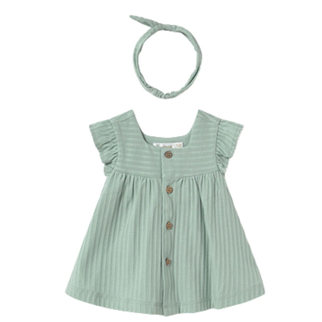Mayoral Baby Girl's Dress w/Matching Headband