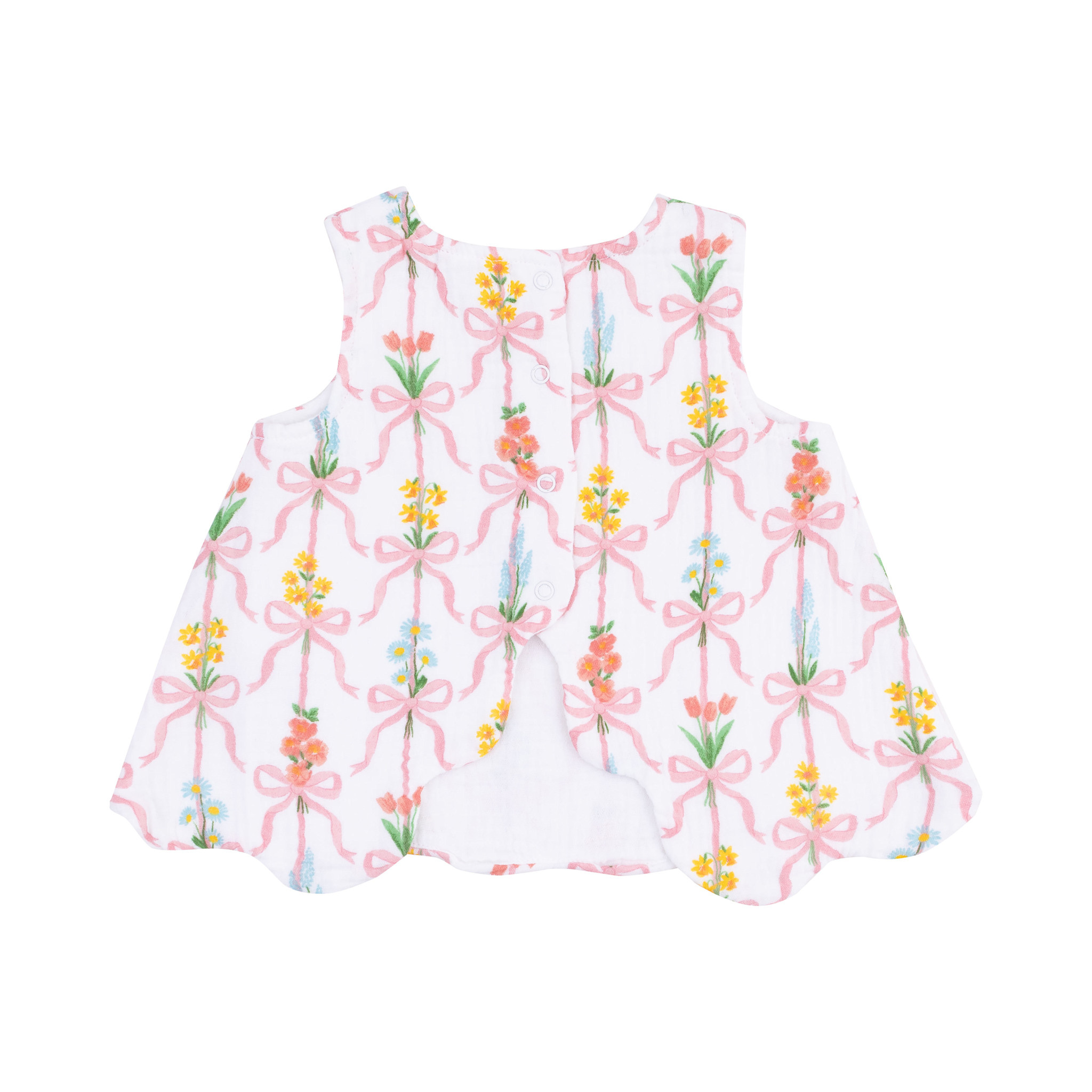 Angel Dear Girls Scallop Back Top w/Bloomer